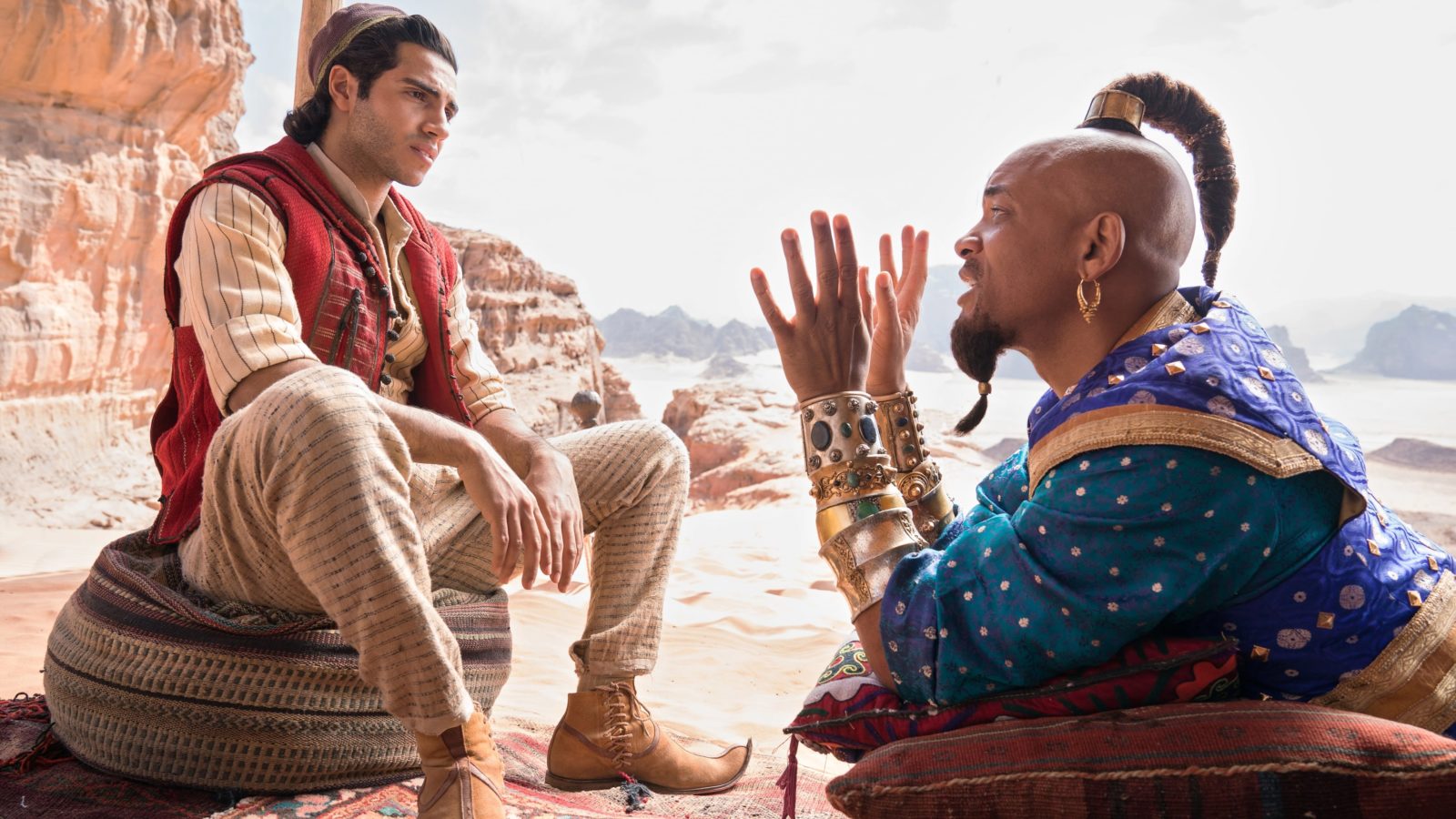 Disneys Aladdin-Film von 2019: Dschinnie Will Smith berät Aladin